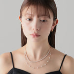 ciite' シーテ ネックレス 2連デザインパールネックレス