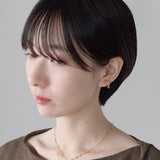 ciite' シーテ イヤリング シリコン付 ノットデザイン イヤリング