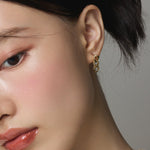 ciite' シーテ ピアス（両耳用） 【 金属アレルギー対応 】 チェーンモチーフピアス サージカルステンレス (両耳用)