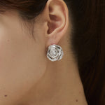 ciite' シーテ ピアス（両耳用） フラワービジューピアス（両耳用）