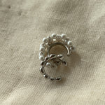 ciite' シーテ イヤーカフ パール&メタル イヤーカフセット