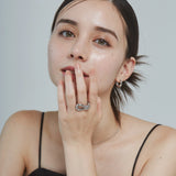 ciite' シーテ リング 【 金属アレルギー対応 】 ノットニュアンス リング サージカルステンレス