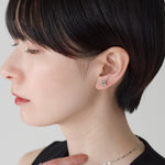ciite' シーテ ピアス（両耳用） 【金属アレルギー対応】スクエアデザイン ピアス
