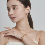 ciite' シーテ ブレスレット 【 金属アレルギー対応 】 クロスバングル サージカルステンレス