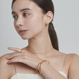 ciite' シーテ ブレスレット 【 金属アレルギー対応 】 クロスバングル サージカルステンレス