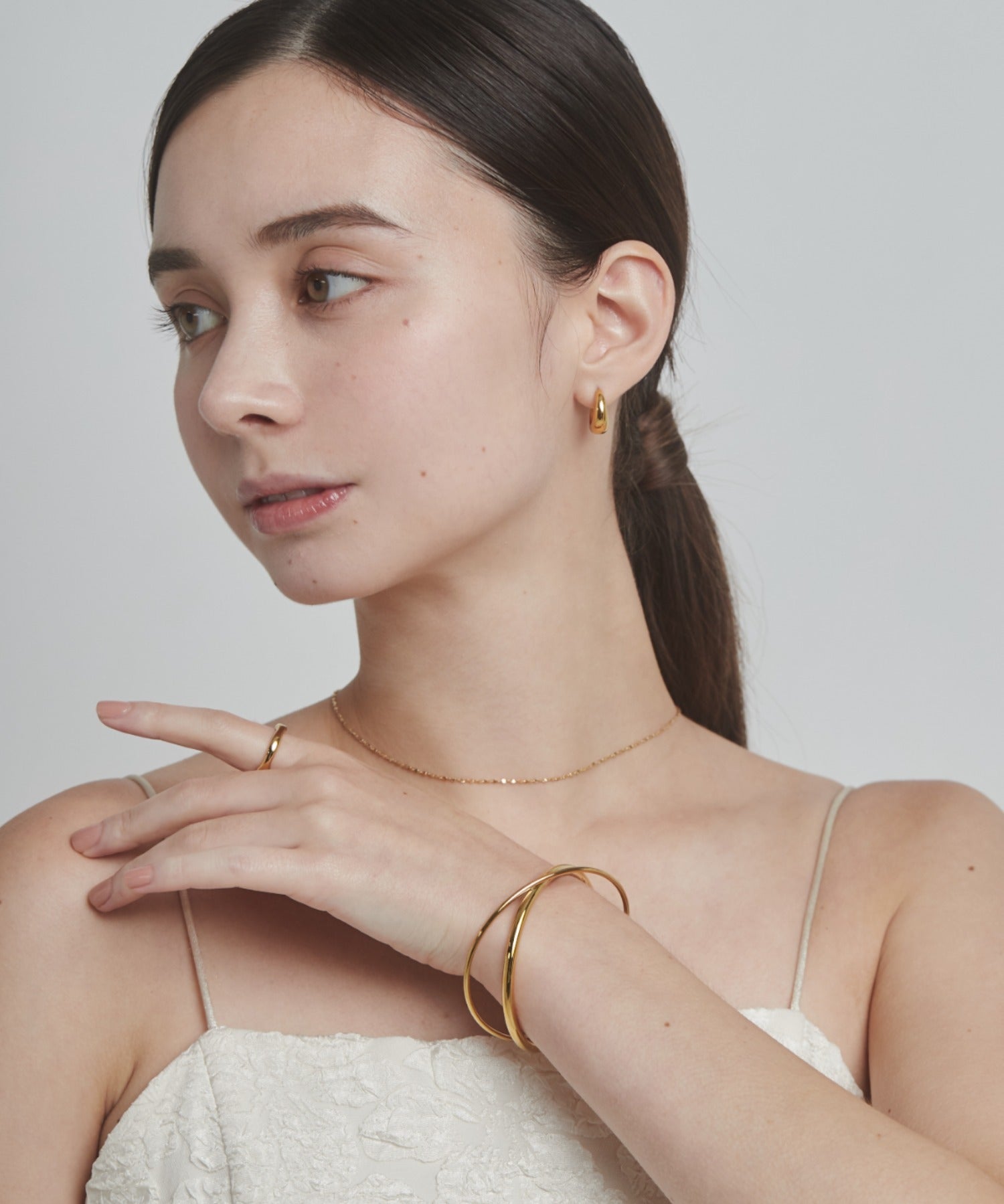 ciite' シーテ ブレスレット 【 金属アレルギー対応 】 クロスバングル サージカルステンレス