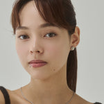 ciite' シーテ ピアス（両耳用） パール フラワーピアス（両耳用）
