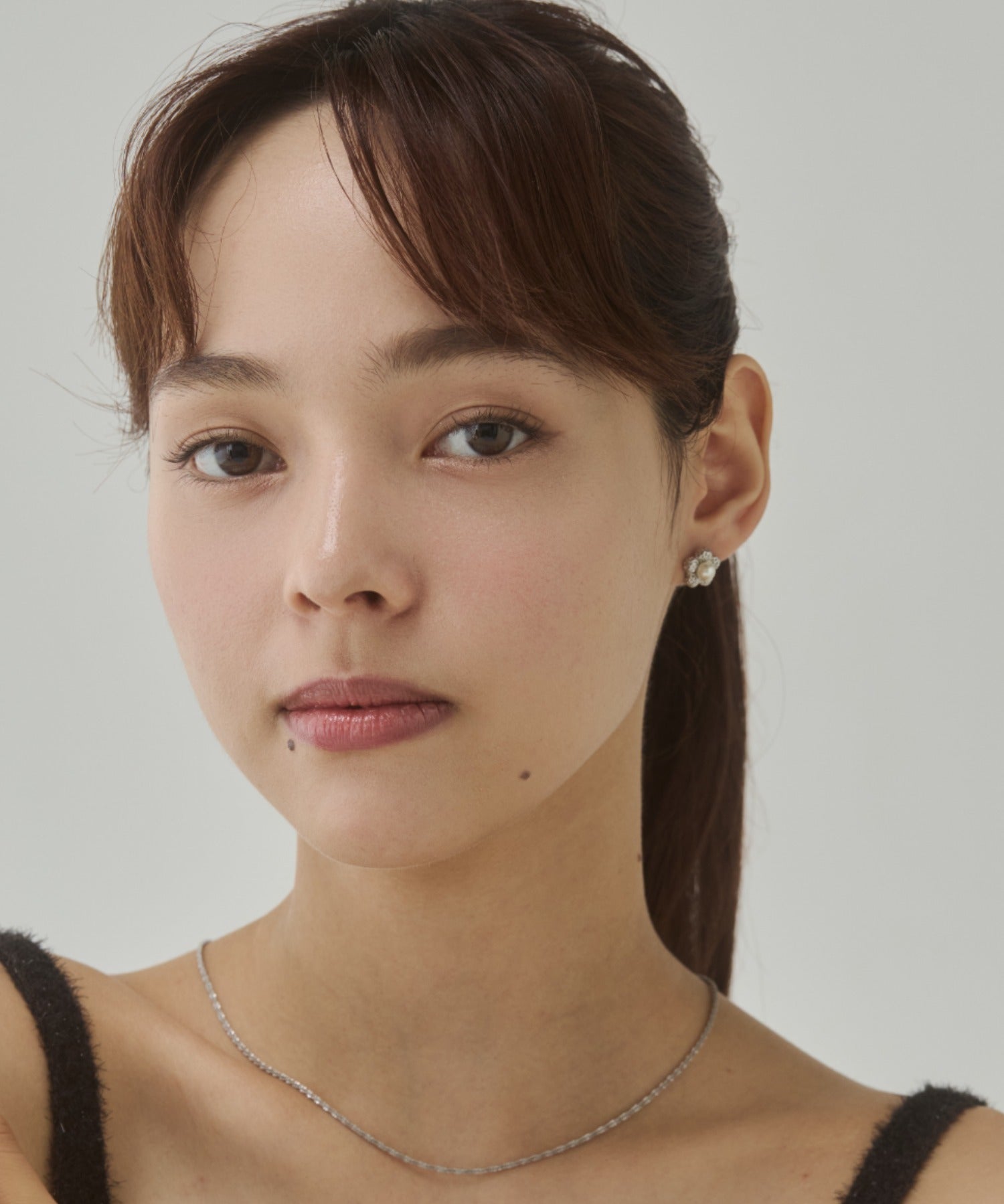 ciite' シーテ ピアス（両耳用） パール フラワーピアス（両耳用）