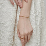 ciite' シーテ ブレスレット 【 金属アレルギー対応 】グリッターチェーンブレスレット サージカルステンレス