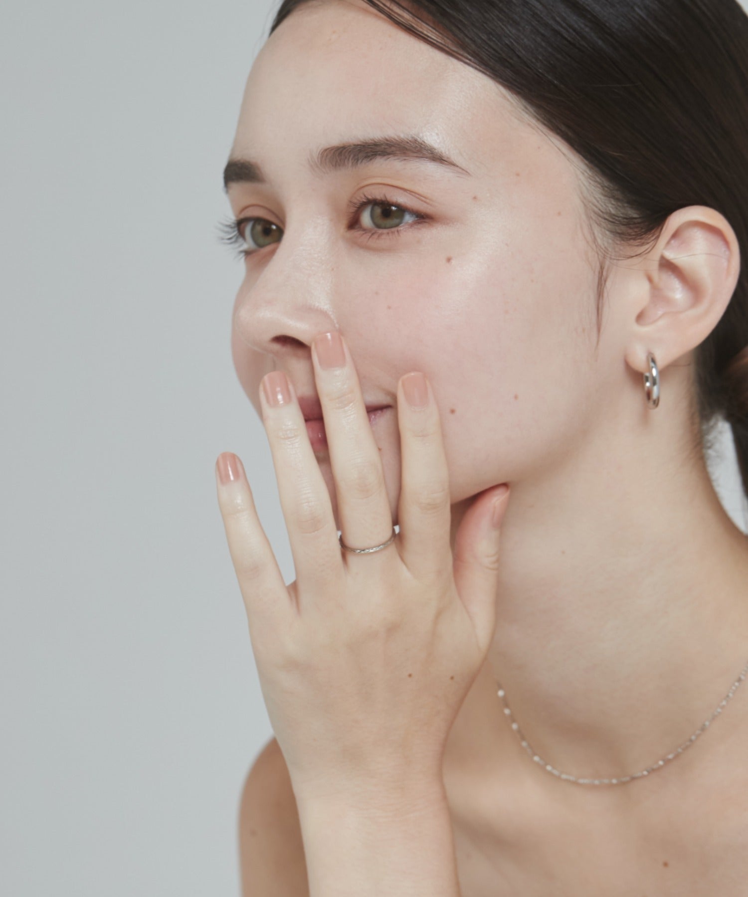 ciite' シーテ リング 【 金属アレルギー対応 】クロスデザインリング サージカルステンレス