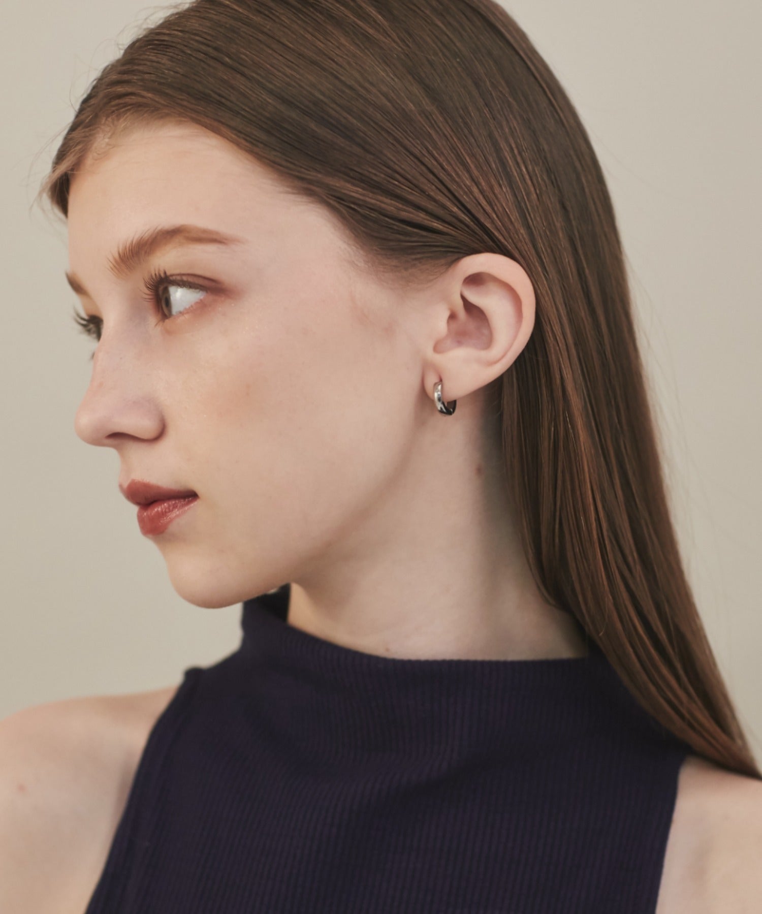 ciite' シーテ ピアス（両耳用） 【 金属アレルギー対応 】 シンプルフープピアス サージカルステンレス (両耳用)