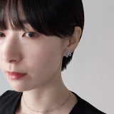 ciite' シーテ イヤリング シリコン付 フラワーデザイン イヤリング