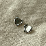 ciite' シーテ ピアス（両耳用） ニュアンスハートピアス (両耳用)