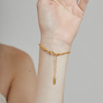 ciite' シーテ ブレスレット 【 金属アレルギー対応 】 グリッターチェーンブレスレット サージカルステンレス