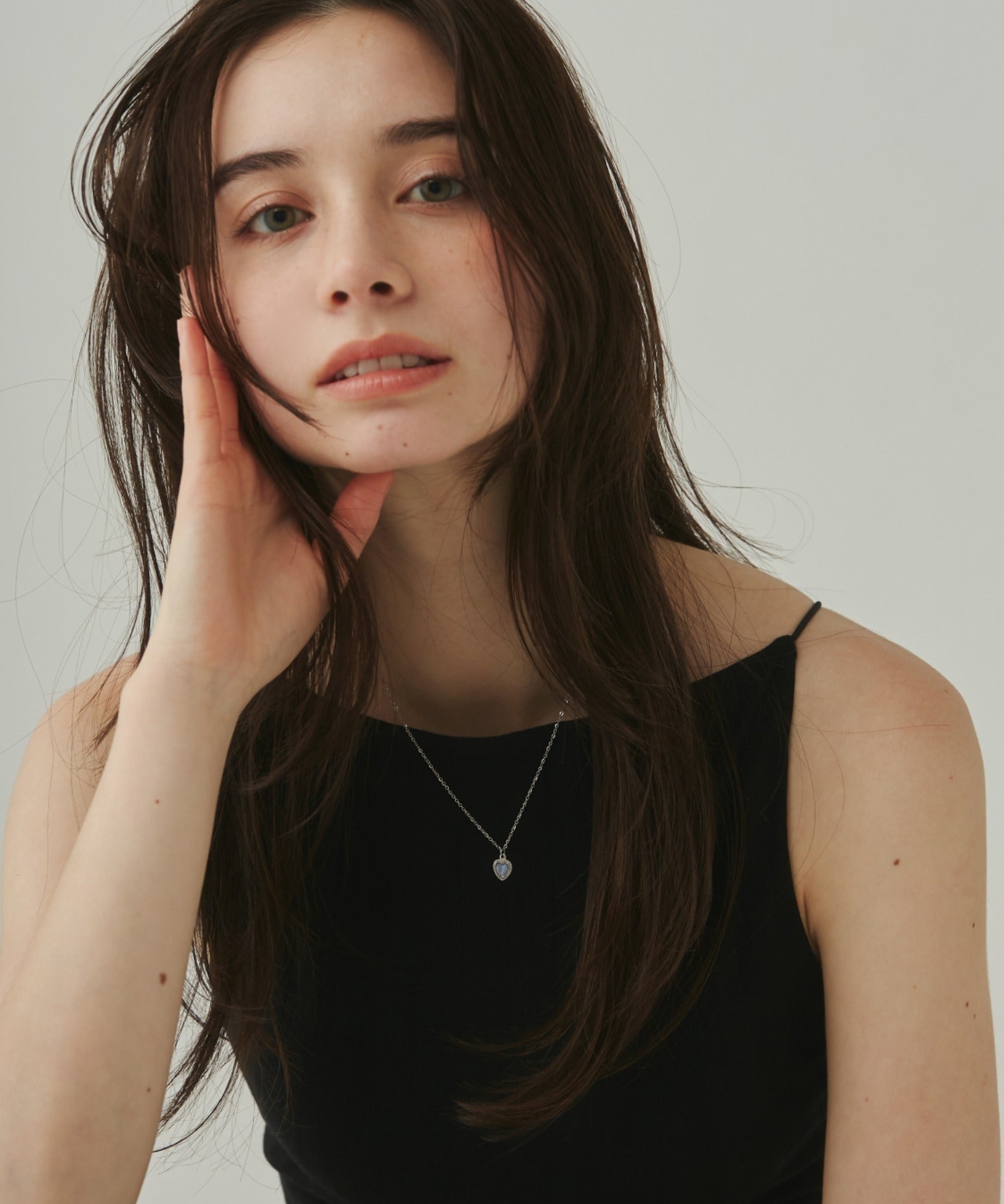 ciite' シーテ ネックレス 【 金属アレルギー対応 】 パステルカラー ハートネックレス サージカルステンレス