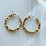 ciite' シーテ ピアス（両耳用） 【 金属アレルギー対応 】デザインフープピアス サージカルステンレス（両耳用）