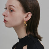 ciite' シーテ ピアス（両耳用） 【 金属アレルギー対応 】 モチーフサークルピアス サージカルステンレス (両耳用)