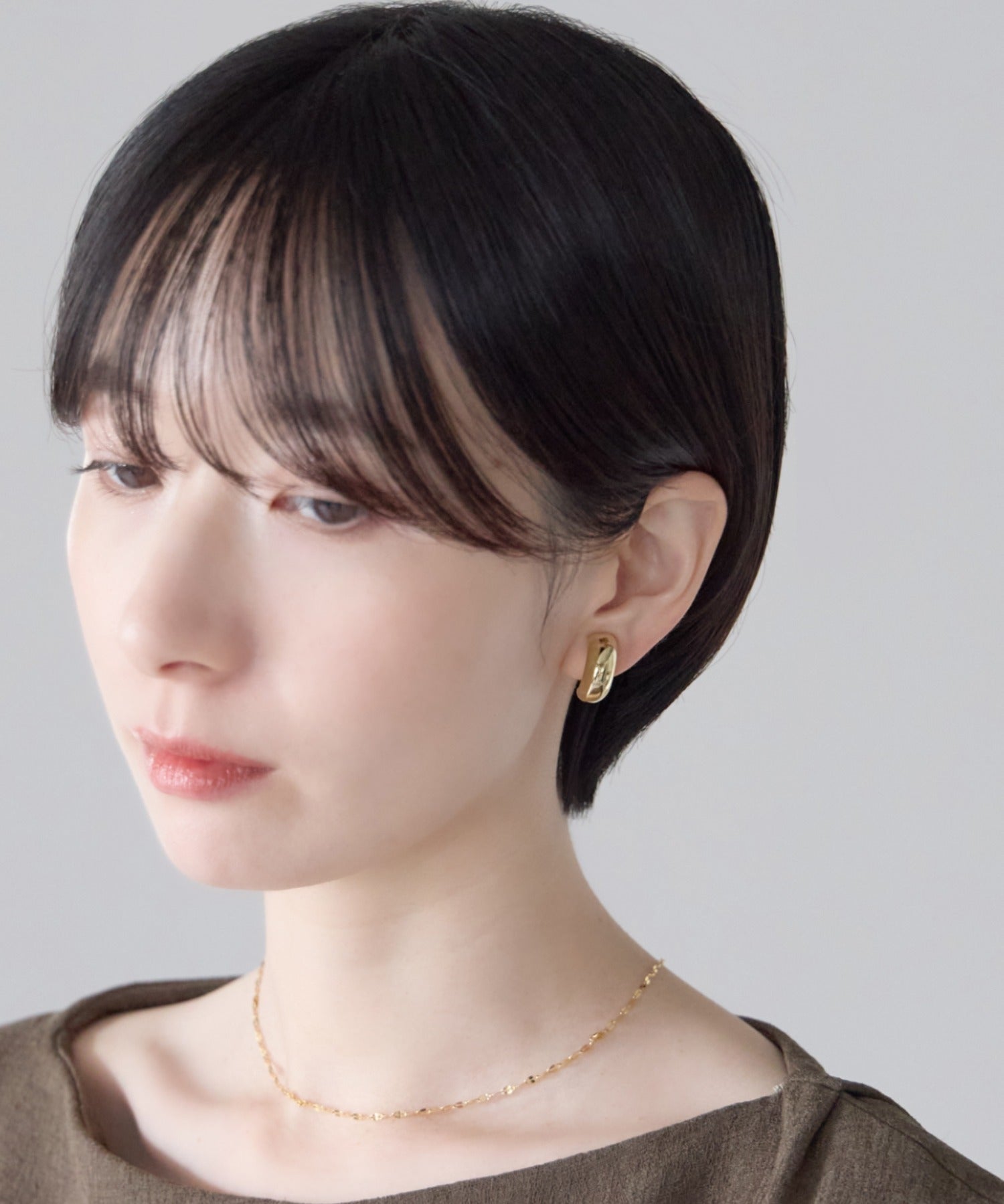 ciite' シーテ イヤリング シリコン付 メタルデザイン イヤリング