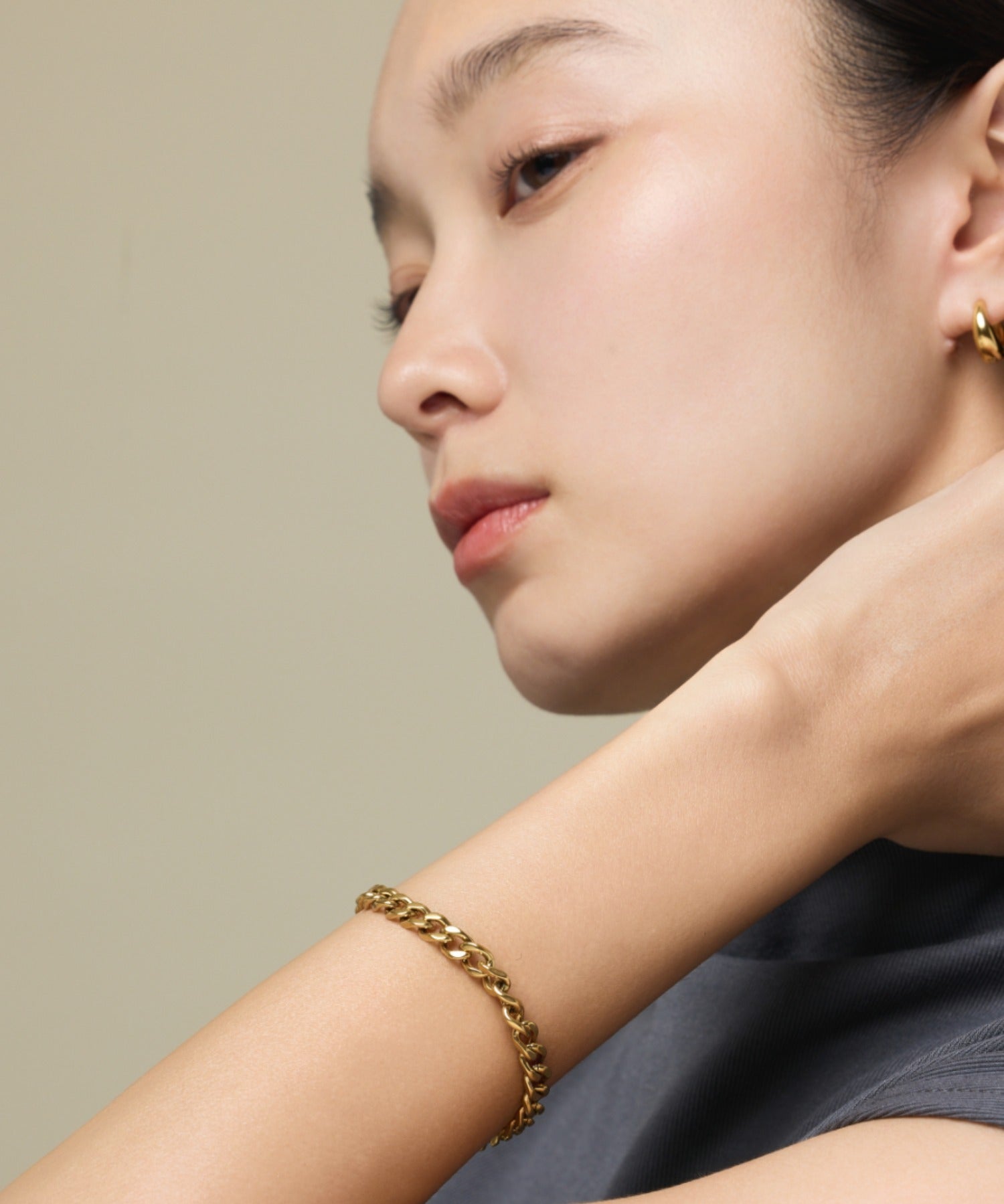 ciite' シーテ ブレスレット 【 金属アレルギー対応 】 チェーンブレスレット サージカルステンレス