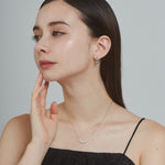 ciite' シーテ ネックレス 【 金属アレルギー対応 】 6連ミニパールネックレス サージカルステンレス