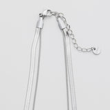 ciite' シーテ ネックレス 【 金属アレルギー対応 】 2連スネークチェーンネックレス サージカルステンレス