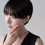 ciite' シーテ イヤリング シリコン付 デザインメタル イヤリング