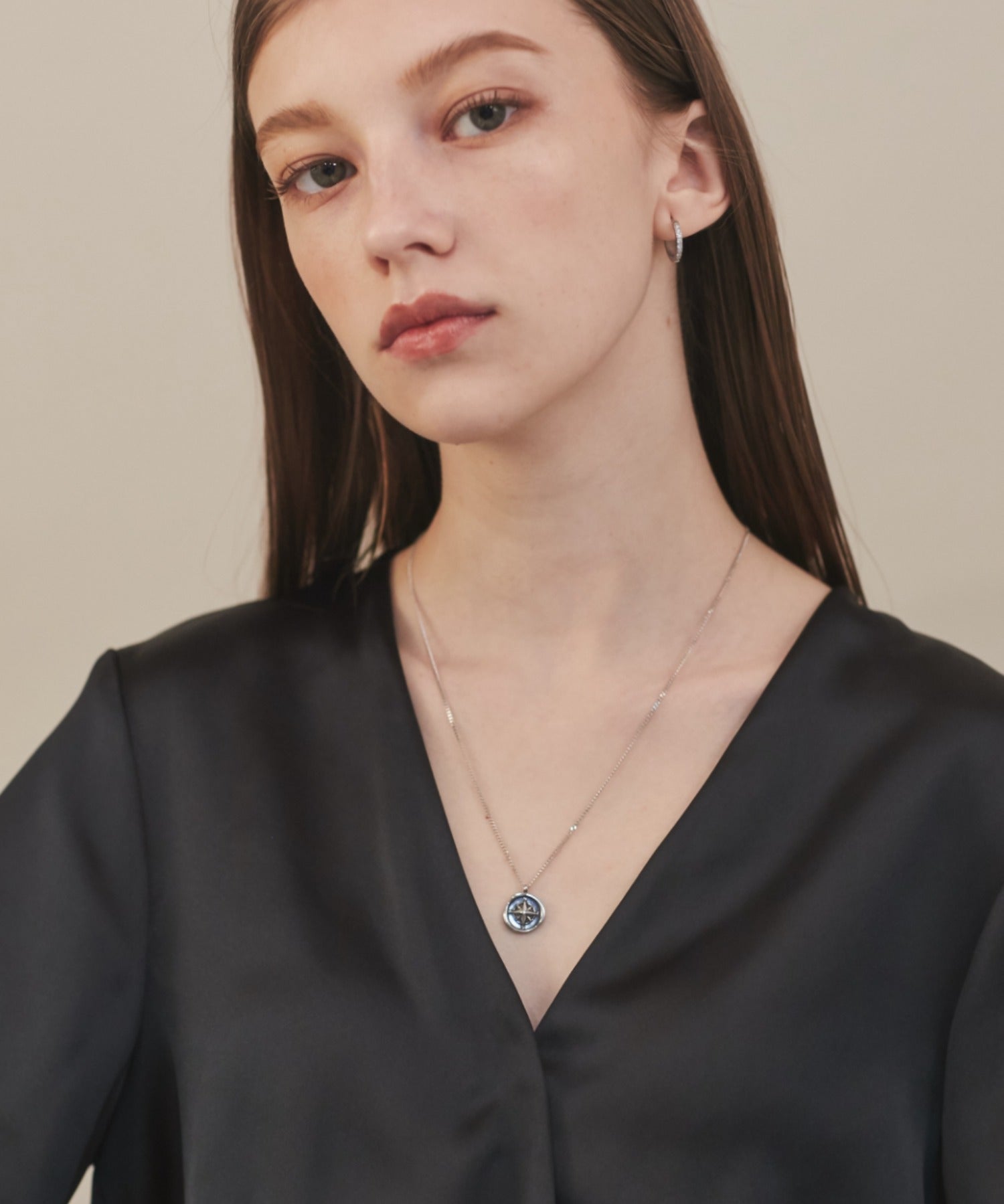 ciite' シーテ ネックレス 【 金属アレルギー対応 】 コインネックレス サージカルステンレス