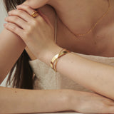 ciite' シーテ ブレスレット カーブ バングル