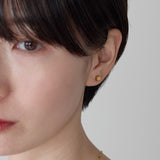 ciite' シーテ ピアス（両耳用） 【金属アレルギー対応】シンプルスクエア ピアス