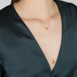 【 金属アレルギー対応 】 スライダー ロングネックレス サージカルステンレス