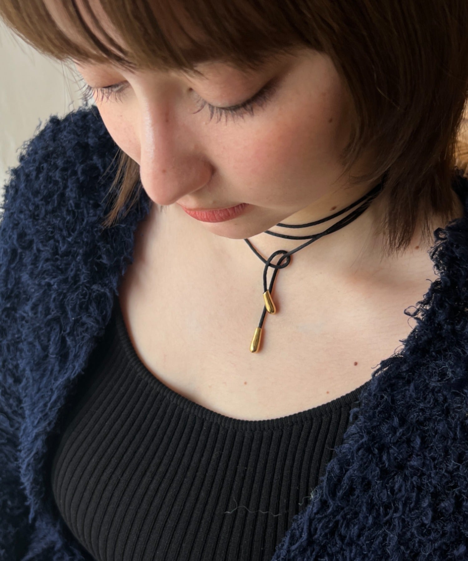 ciite' シーテ チョーカー シンプルコードチョーカー