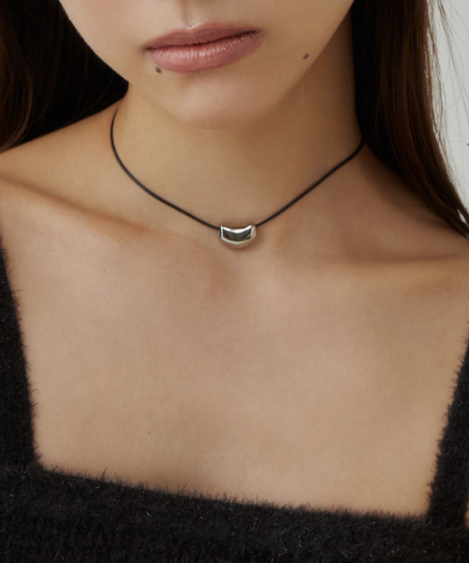 ciite' シーテ ネックレス メタルトップ コードチョーカー / ネックレス