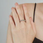 ciite' シーテ リング 【 金属アレルギー対応 】 ツイストリング サージカルステンレス