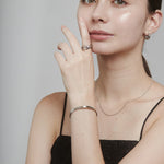 ciite' シーテ ブレスレット 【 金属アレルギー対応 】 シンプルブレスレット サージカルステンレス