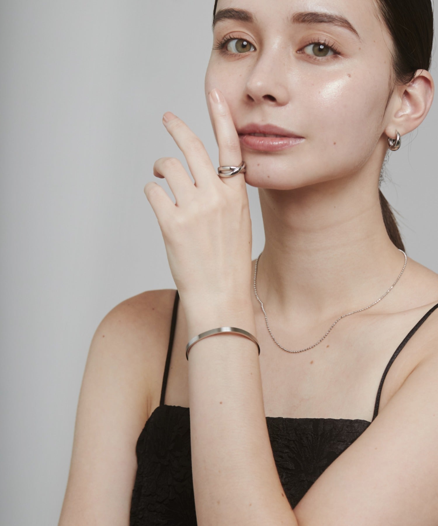 ciite' シーテ ブレスレット 【 金属アレルギー対応 】 シンプルブレスレット サージカルステンレス