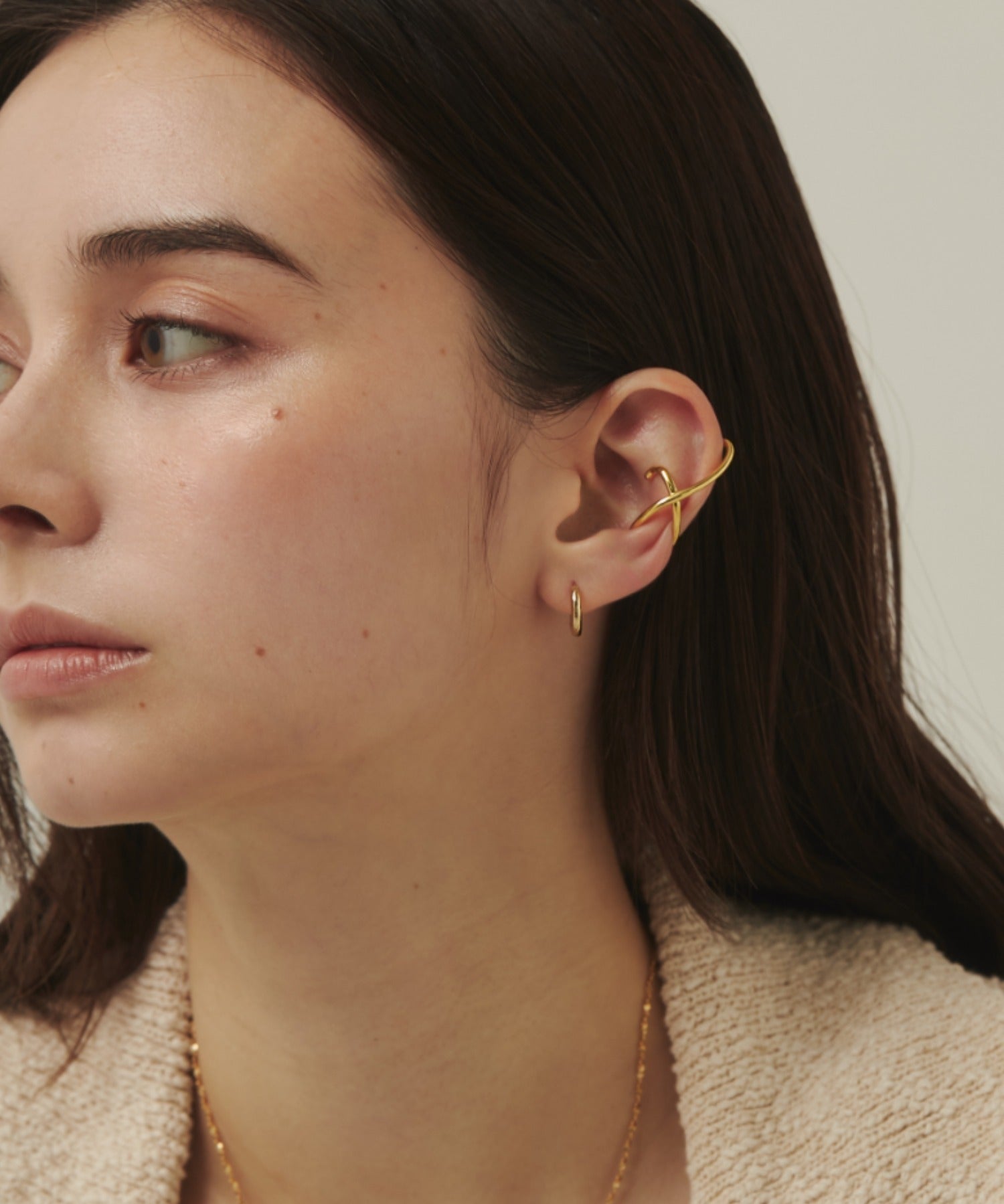 ciite' シーテ イヤーカフ ニュアンシー イヤーカフ（片耳用）