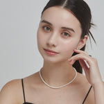 ciite' シーテ ネックレス 【 金属アレルギー対応 】 シンプルパールネックレス サージカルステンレス