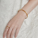 ciite' シーテ ブレスレット 【 金属アレルギー対応 】 シンプルバングル サージカルステンレス