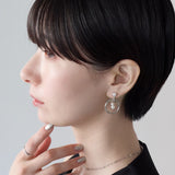 ciite' シーテ イヤリング シリコン付 デザインパール イヤリング