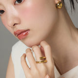 ciite' シーテ リング 【 金属アレルギー対応 】 ニュアンスリング サージカルステンレス