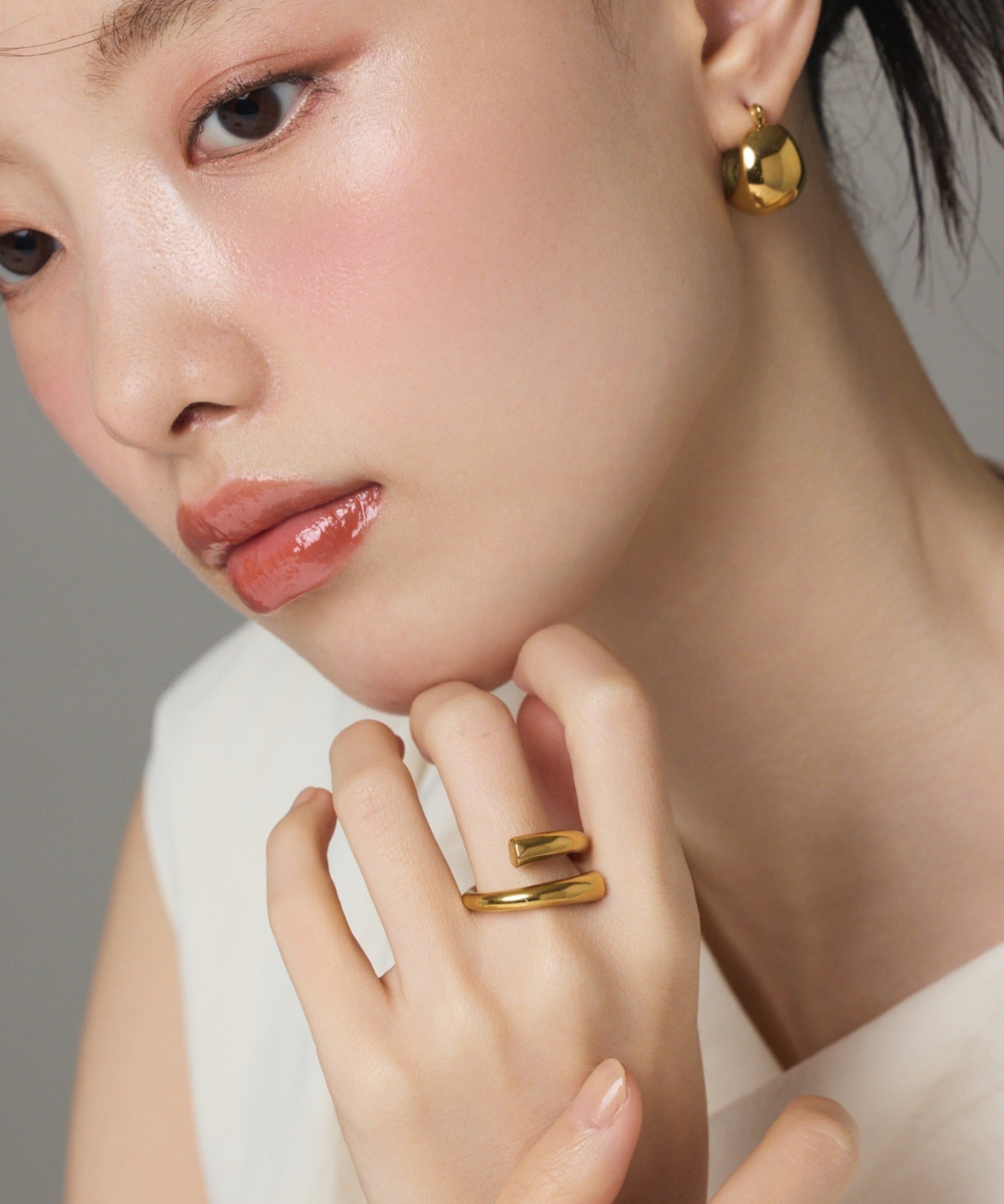 ciite' シーテ リング 【 金属アレルギー対応 】 ニュアンスリング サージカルステンレス