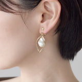 ciite' シーテ イヤリング シリコン付 デザインパール イヤリング