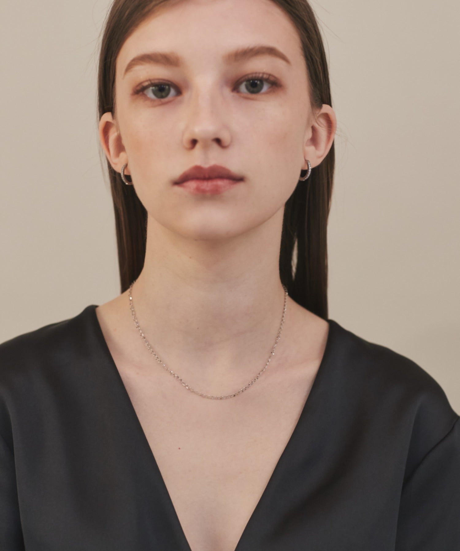 ciite' シーテ ネックレス 【 金属アレルギー対応 】 シンプルチェーンネックレス