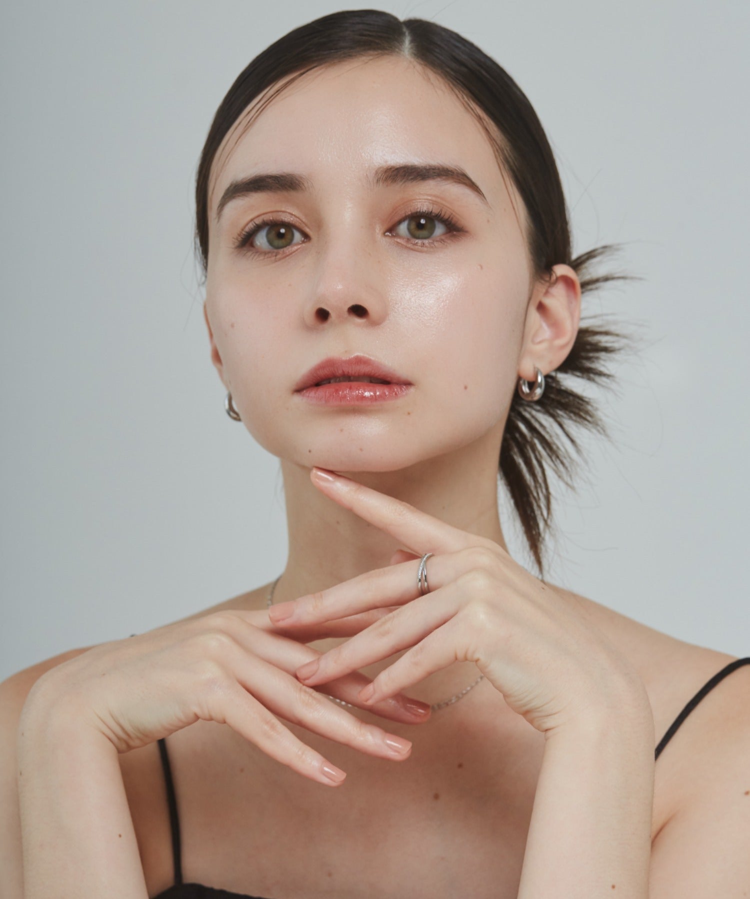 ciite' シーテ リング 【 金属アレルギー対応 】 ビジュークロスリング サージカルステンレス