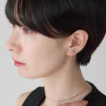 ciite' シーテ ピアス（両耳用） 【金属アレルギー対応】スクエアデザイン ピアス