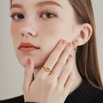 ciite' シーテ リング 【 金属アレルギー対応 】 ノットリング サージカルステンレス