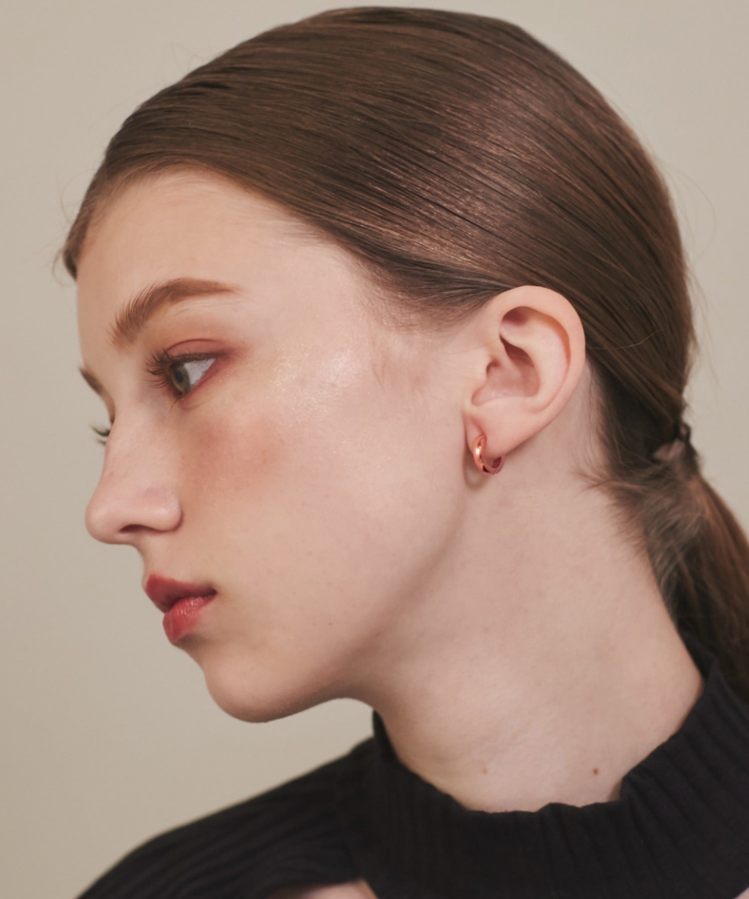 ciite' シーテ ピアス（両耳用） 【 金属アレルギー対応 】 シンプルフープピアス サージカルステンレス (両耳用)