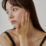 ciite' シーテ リング 【 金属アレルギー対応 】 淡水パールリング サージカルステンレス