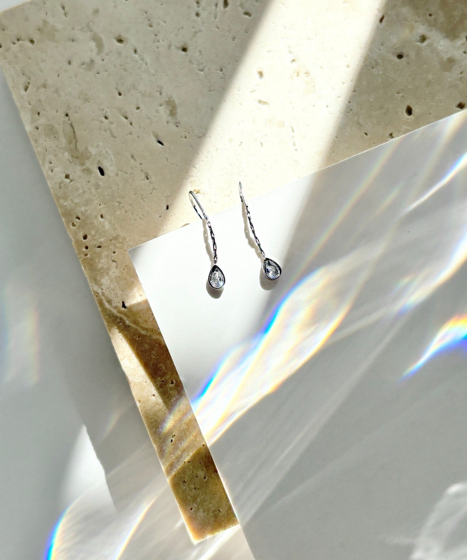 ciite' シーテ ピアス（両耳用） 【金属アレルギー対応】シズクデザインピアス（両耳用） サージカルステンレス