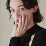 ciite' シーテ リング 【 金属アレルギー対応 】 ホースシュービジュー リング サージカルステンレス